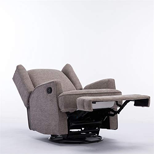 Comfort Pointe Serelda Smoke Wingback Swivel Glider Recliner #TOP7