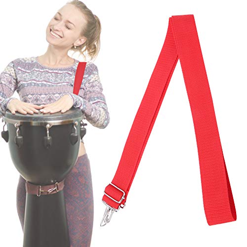 Hand Drum Shoulder Strap African Djembe Shoulder Strap Belt Snare Drum Strap for Stage Performance Playing Accessories Performance Accessories - Image 2