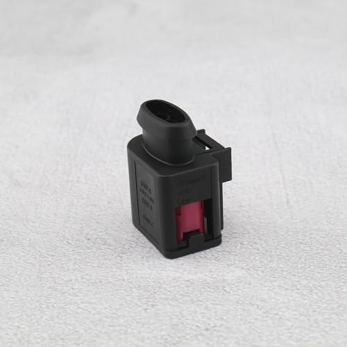 eMagTech 2 Sätze 3-poliger Steckverbinder für Kraftstoffverteilerrohr-Drucksensoren 4D0971993 Ersatz-Sensorstecker Kompatibel mit VW Kompatibel mit Audi Kompatibel mit Skoda