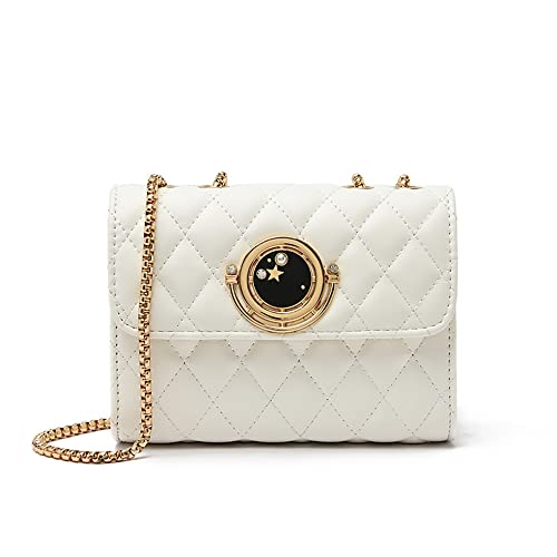 Sac à bandoulière pour ranger vos essentiels avec style en blanc