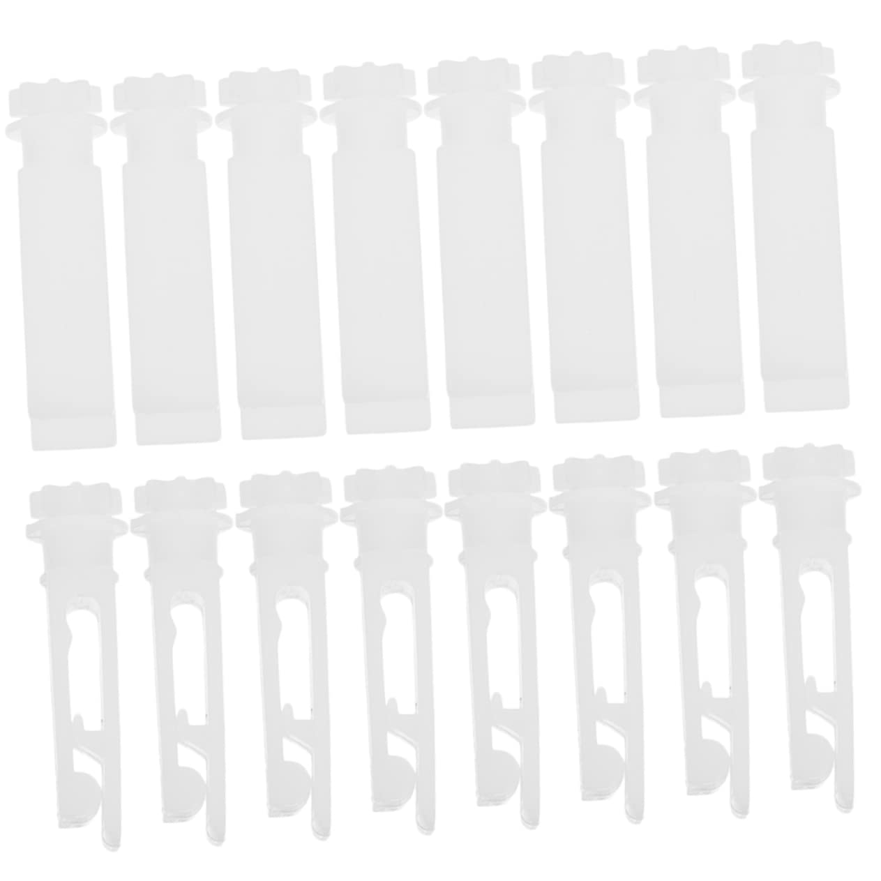 DECHOUS 20pcs Vertical Blind Repair Stems for Window Blinds PVC Replacement Accessories Easy Installation Suitable for Vertical Vanes