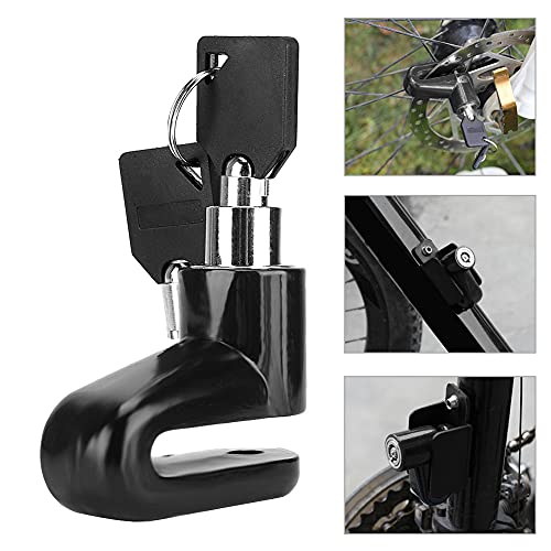 Trava de disco de scooter, 3 cores anti-roubo, bicicleta pesada, motocicleta, segurança, trava de di