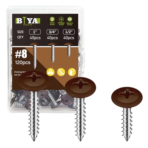 Brown Head Screws Assortment