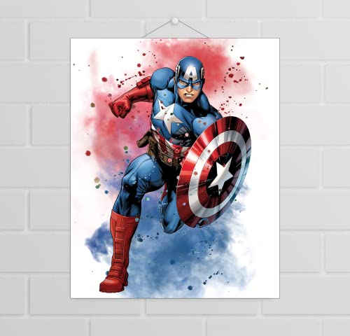 Superhero Posters Superhero Wall Art For Boys Bedroom Set Of 5 Unframed (8''X10'') Superhero Room Decor For Boys Superheroes Watercolor Posters Nursery Decor Poster Kids Room Boys Superheroes Poster #TOP5