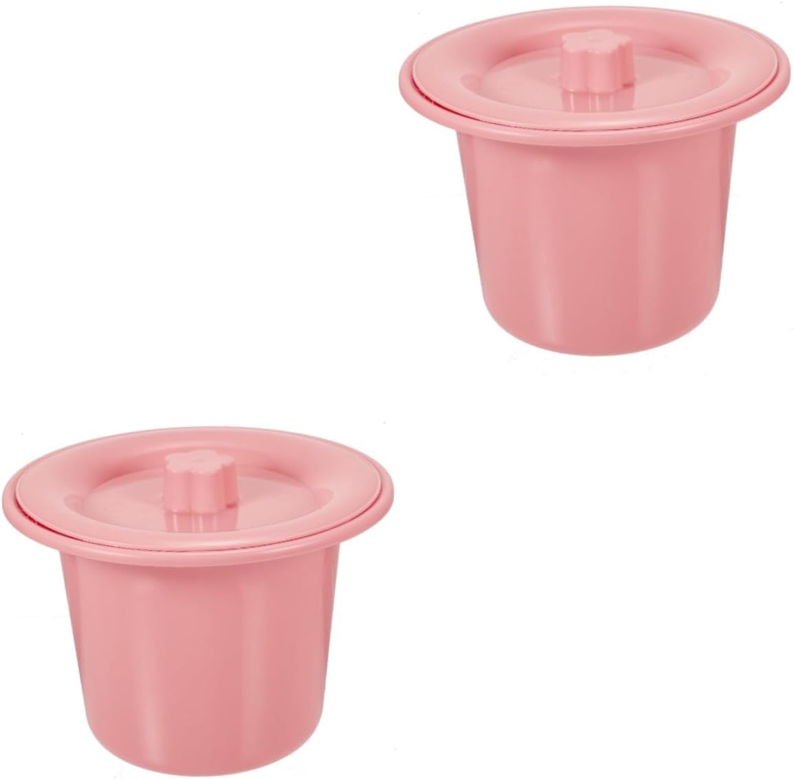 NOLITOY 2pcs Portable Urinal Pot Lid for Boys and Girls Adults and Disabled Practical Chamber Pot for Home Use Easy to Clean and Stable Design for Nighttime Needs