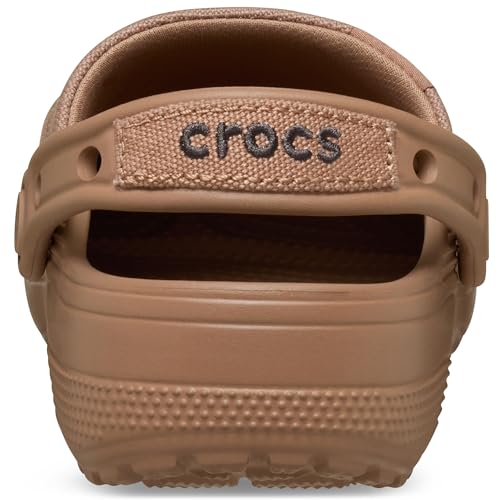 Image of Crocs Unisex-Adult Classic Crafted Canvas & Suede Clogs