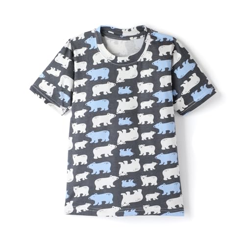 Image of Kids Premium Cotton T-Shirt & Shorts Set for Boys - Half Sleeves Printed Summer Co-Ord Set with Pockets, Soft & Comfortable Casual Wear Outfit