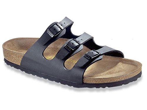 Image of Birkenstock womens Florida in Black from Birko-Flor Sandals 38.0 EU W