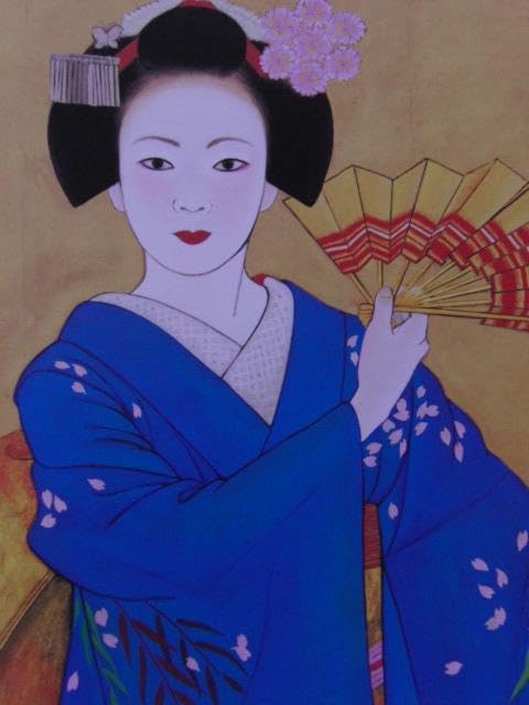 Amazon.co.jp: 辰巳寛、祇園甲部 都をどりポスター原画、な額装