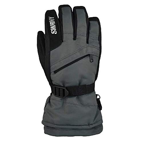 Swany Gloves Men's X-over Glove - Dark Grey - Large