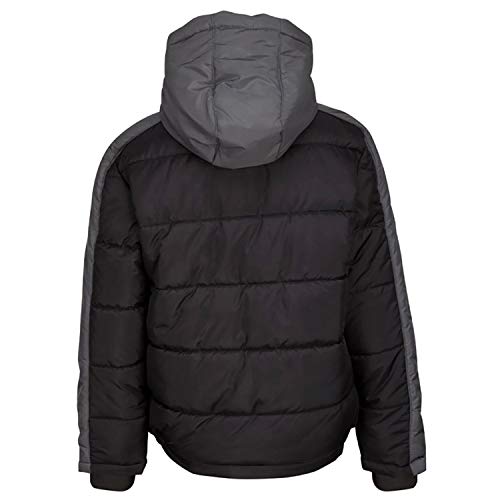 Nike Jordan Jumpman Classics in nylon nero piumino da Bambino 857917-0232