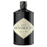HENDRICK'S GIN - Super Premium Gin - Infused with Cucumber & Rose - Curiously Smooth & Marvellously Different - Small Batch - Handcrafted In Scotland - Ultimate Gift - 41.4% ABV - 70cl
