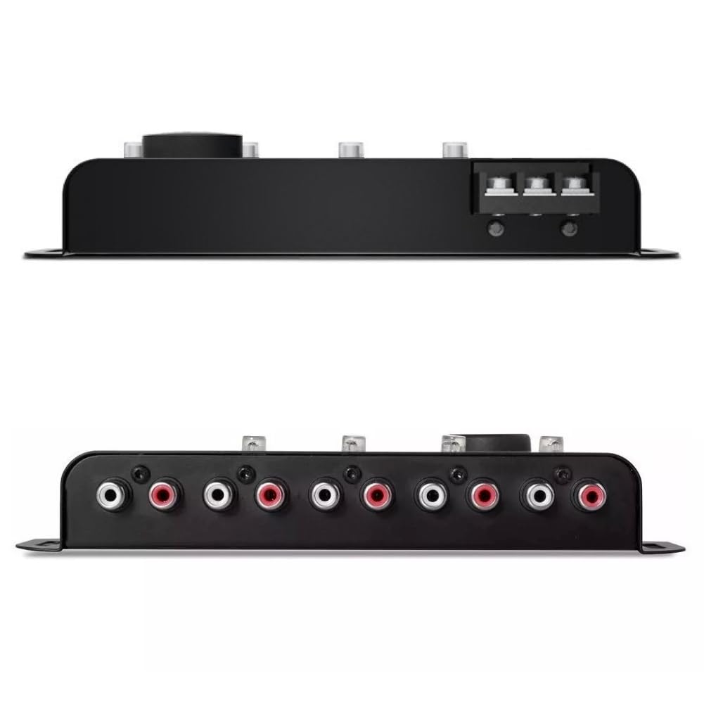 Kit Set para Stetson STX2448 1 Procesador de Audio Digital de 4 Canales, Pantalla LCD, 2 entradas de Audio, 4 Salidas Independientes, para Coche, 1 Pieza