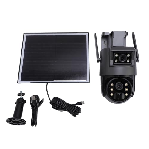 Plyisty Solarkamera für Heimsicherheit 4MP HD WLAN -Kamera, 360 ° Batterie -CCTV mit Nachtsicht, IP67 Wasserdicht für Farm -Teiche, Audible und Visuelle Alarm Plyisty Solarkamera für Heimsicherheit 4MP HD WLAN -Kamera, 360 ° Batterie -CCTV mit Nachtsicht, IP67 Wasserdicht für Farm -Teiche, Audible und Visuelle Alarm