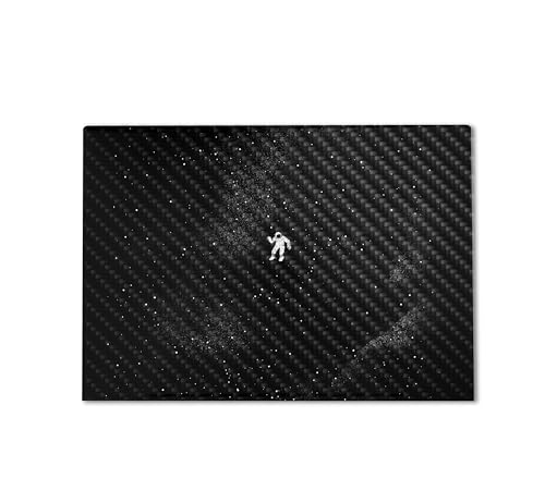 Image of Carbon Fiber Gaming Skin Compatible with HP Envy x360 16 inch (2023) - Gravity - Premium 3M Vinyl Protective Wrap Decal Cover - Easy to Apply | Crafted in The USA by MightySkins