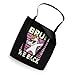 Bruh We Back Dabbing Unicorn Pink Girl Tote Bag