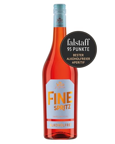 Wild Virgins FINE Spritz, Brennerei Wild, 0% Vol., Alkoholfreier Orange Aperitivo, Fruchtig-Süß, Feine Zitrusnote, Handgefertigt, Made in Germany