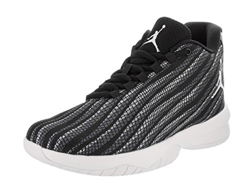 Jordan Kid's B. Fly BG, Black/White-Dark Grey, Youth Size 4