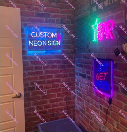 Image of Bar Party Wedding Gift Custom Signs home decor Personalized Miller Golf Led Lamp Neon Like Signs For Wall Decor