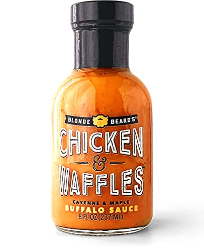 Blonde Beard's Buffalo Sauce Chicken & Waffles (Mild/Medium) Spic...