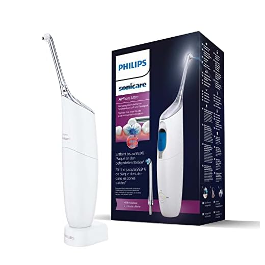 Philips Sonicare AirFloss Ultra - Interdental rengöring - 2 munstycken medföljer - Det enklaste sättet att effektivt rengöra mellan tänderna - Luft och mikrodroppteknik - HX8438/01