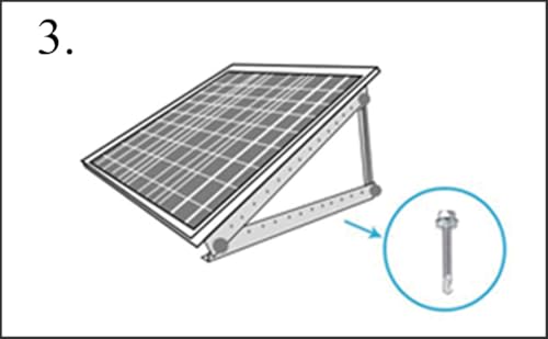 Solarmodul Halterung Winkel verstellbar 15–90° – PV Aufständerung Dreieck für Balkonkraftwerk & Flachdach – Solar Panel Montage für 2 Module, 114 cm, 2,5 mm Aluminium