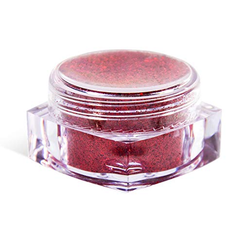 20G RED Unicorn Glitter Cosmetic Chunky Glitter for Face Body Eye Hair Nail Makeup 0.7FL OZ