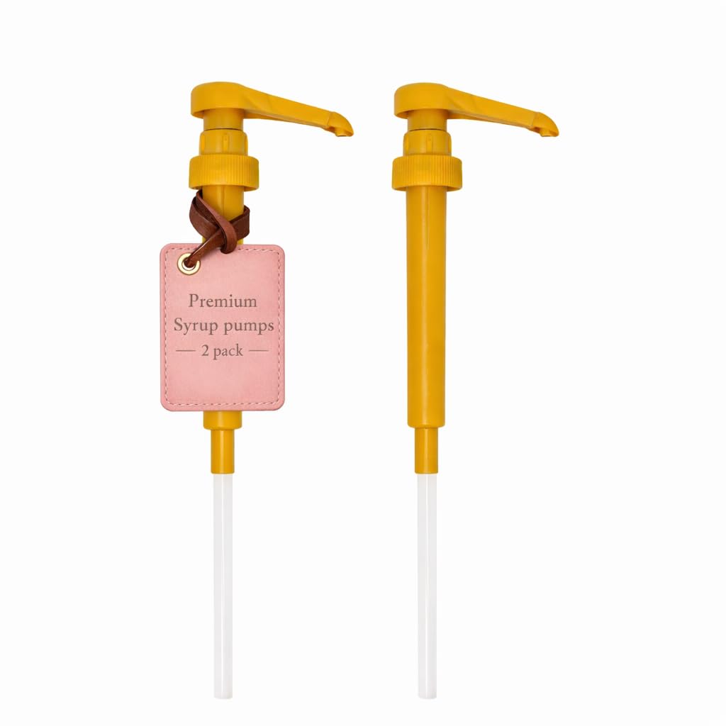 Amazon.com: Nixxie Basics Coffee Syrup Pumps 750ml / 25.4oz Fits