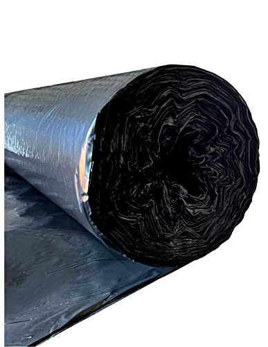 Jardin202 - Plastico Negro de 700 galgas- Ancho 6M - Metro Lineal