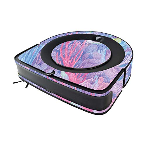 Image of MightySkins Glossy Glitter Skin Compatible with iRobot Roomba s9 Vacuum - Dreamy Reef | Protective High-Gloss Glitter Finish | Easy to Apply and Change Styles | Made in The USA