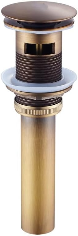 Antique Bronze Brass Deck Mounted Basin Mixer Hot Cold Lavatory Bathroom Sink Fixture With Retro Handle(With overflow)