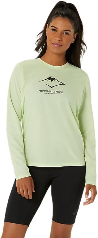 ASICS Women's FUJITRAIL LOGO Long Sleeve TOP Running Apparel