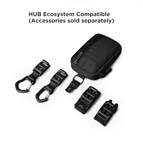 Image of ALPAKA HUB Pouch V2 Tool Pouch Black Axoflux 210D Ripstop Nylon