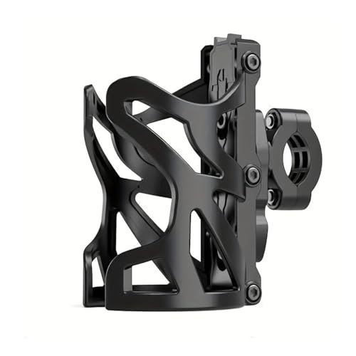 Porte-gobelet moto universel support de bouteille d'eau noir pour guidon
