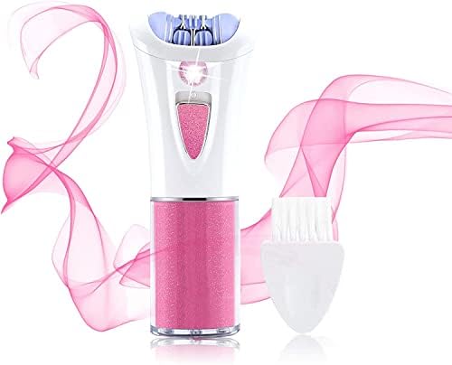 Glabrouse Skin Epilator, Epilators Hair Removal for Facial, Epilators with LED Light, Cordless Hair Removal Device, Epilator for Women, Facial Hair Removal for Bikini Arm Legs Armpits