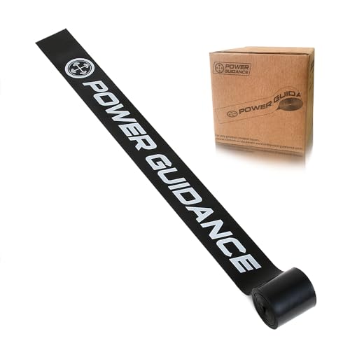 Image of Power Guidance Muscle Floss Bands - Compression - Mobility & Recovery Bands - for Improving Movement, Increasing Circulation & Reducing Soreness (Black-Wider*1)