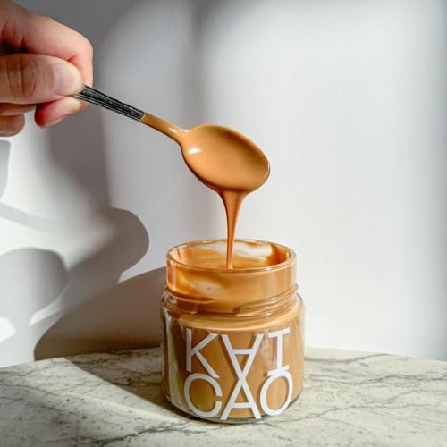 Kaicao Haselnuss-Dattel-Creme – Ohne Raffinierten Zucker, 100% Natürlich, Vegan, Glutenfrei – Geröstete Haselnüsse aus Nordspanien und Deglet Noor Datteln – 250g