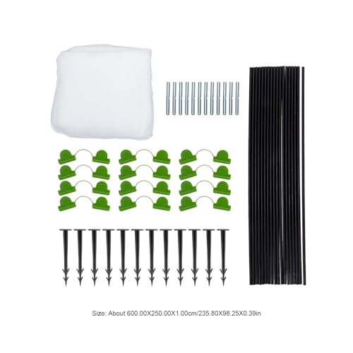 Couverture anti-insectes en polyéthylène durable pour arceaux de jardin - 3