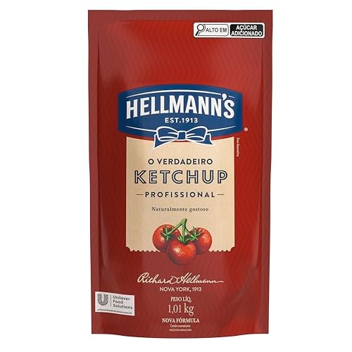 Hellmann'S Profissional Ketchup Doypack 1,01Kg