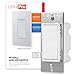Honeywell Add-On In-Wall Paddle Switch for Honeywell Smart Lighting Controls ONLY | NOT A STANDALONE SWITCH | White & Almond Paddles | for 3 4 & 5-Way Multi-Location Installations, 39350