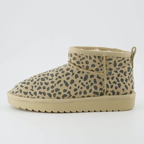 Image of CUSHIONAIRE Hip-3 Genuine Suede Leather Ankle Boots for Women - Pull On Cozy Faux Fur Boots Womens Shoes with Comfortable Memory Foam