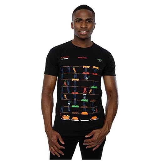 Marvel Hombre Deadpool Retro Game Camiseta Small Negro