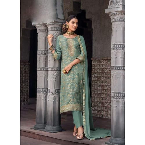 Image of Women's Wear Ready To Wear Designer Salwar Kameez Suits Indian Pakistani Beautiful Plazzo Pant Dress