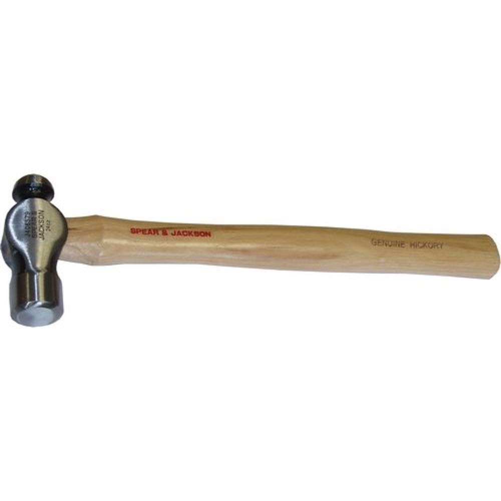 Spear & Jackson Blue Sj-Bph24 Ballpein Hickory Hammer, 24 Oz.