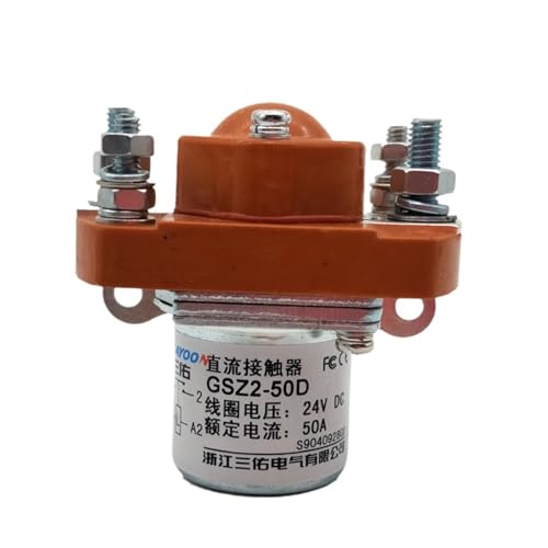 Contacteur CC MZJ-50D 24V relais de puissance robuste pour moteur