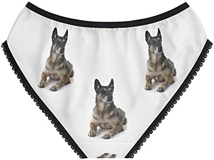 Belgian Shepherd Dog Panties, Belgian Shepherd Dog Underwear, Briefs, Cotton Briefs, Funny Underwear, Panties For Women