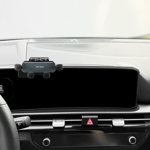 FUEISOF Handyhalterung für Kia Sportage 2026 – 360° drehbare Smartphone-Halterung mit Bildschirmrahmen, fahrzeugspezifisch, einfache Clip- & Klebemontage
