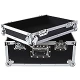 Fácil de transportar: Con sus asas integradas y su bajo peso, no tendrá dificultades para llevar este Flight Case PD-FC6 a todas partes.