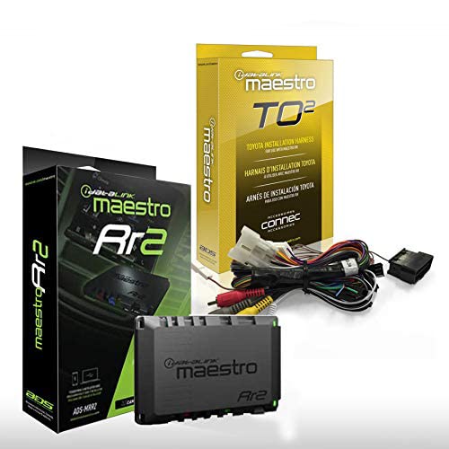 Maestro RR ADS-MRR2 Universal Radio Replacement & Steering Wheel Interface + iDatalink HRN-RR-TO2 Integrated Adapter for 2012 and Up Toyota Tri-State Car Freshener Bundle