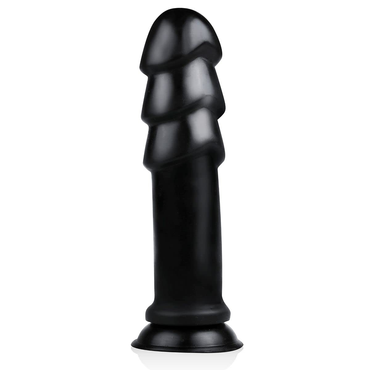 BUTTR Madbull Muzzl Dildo (Ø 5.7-7 cm) Dildo grande con testa a costine e forte ventosa, offre una sensazione di riempimento anale, ampie creste, base larga